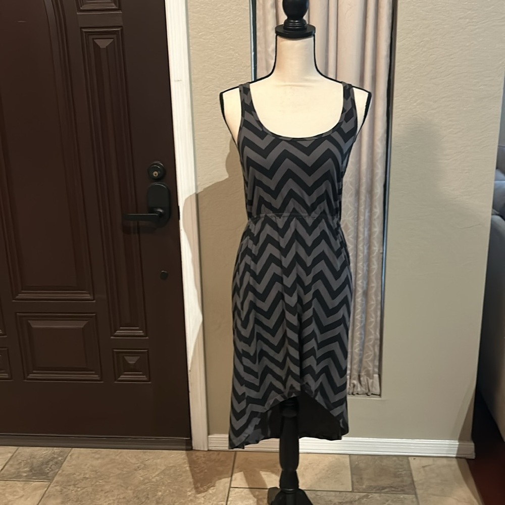 Y2K Rusty Brand - Zig Zag 90s Skater Dress